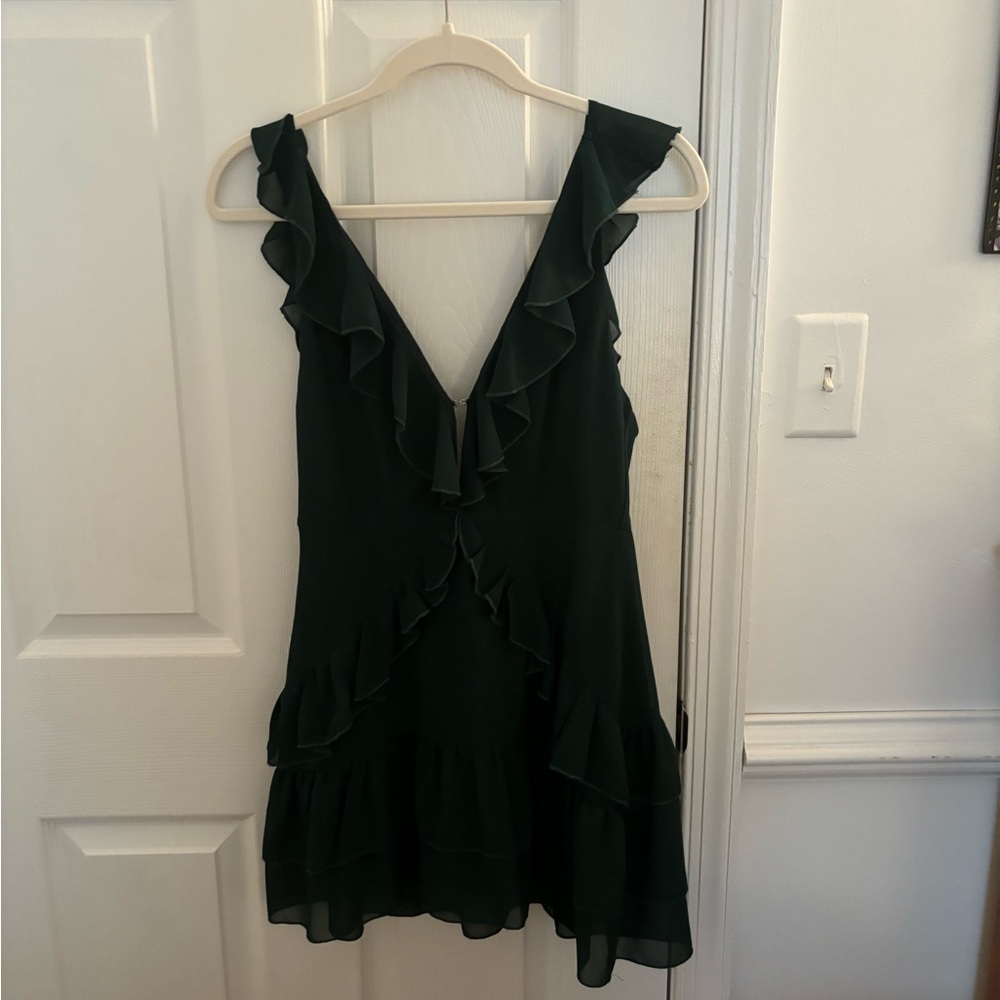 Tobi Ruffle Mini Dress